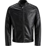 Jack & Jones Jjerocky Jacket Noos Siyah Erkek Mont L Beden Günlük Kullanım İçin Şık Tasarım