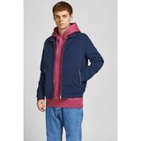Jack & Jones JJERUSH HARRINGTON BOMBER Lacivert Erkek Ceket