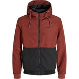 Jack & Jones Jjerush Hood Bomber Noos Kırmızı Erkek Mont 12200208 - L