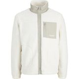 Jack & Jones Jjesoho Erkek Teddy Peluş Ceket Günlük Rahat - Krem - XL