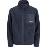Jack & Jones Jjesoho Erkek Teddy Peluş Ceket Günlük Rahat - Lacivert
