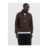 Jack & Jones JJESOHO HN NOOS Sweat | Fermuarlı Yarım Yaka Erkek Sweatshirt