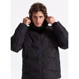 Jack & Jones JJESOHO PUFFER HOOD SN Siyah Erkek Mont - 2XL