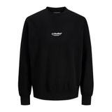 Jack & Jones Jjesoho Sweat Crew Neck Noos Sweatshirt, 2XL, 12278791, Black, erkek