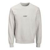 Jack & Jones Jjesoho Sweat Crew Neck Noos Sweatshirt, XL, 12278791, Moonbeam, erkek