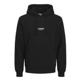 JACK & JONES JJESOHO SWEAT HOOD NOOS Erkek Sweatshirt Black XL