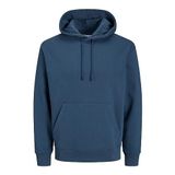 Jack & Jones Jjestar Ensign Blue Basic Sweat Hood Noos Erkek Sweatshirt