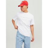 Jack & Jones JJestar JJ Tee SS Noos Erkek T-Shirt - Beyaz