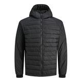 JACK & JONES Jjestate Hybrid erkek montu Noos, Siyah, XL