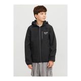Jack & Jones Jjetheo Softshell Erkek Çocuk Ceketi, Siyah, 10 Yaş