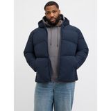 Jack Jones Jjglobal Puffer Jacket Pls Erkek Bej Büyük Beden Mont 12283873-06 - 5XL