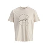 JACK & JONES Jjgrayson Tee Ss Crew Neck Jnr erkek tişörtü, Moonbeam, 140