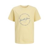 JACK & JONES Jjgrayson Tee Ss Crew Neck Jnr erkek tişörtü, Sunlight, 140