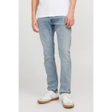 Jack & Jones Jjiglenn Erkek Jeans Günlük Tarz Boru Paça Desenli Kumaş Malzemesi ile Konforlu
