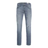 Jack & Jones Jjiglenn Jjward JJ 322 Noos Jean Blue Denim Erkek Jeans
