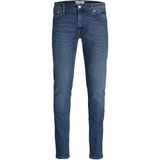 Jack & Jones Jjılıam Erkek Jean Pantolon Desenli Dar Paça Süper Streç %50 Mavi - 34 / 32