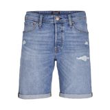 JACK & JONES JJIRICK JJIORIGINAL SHORTS AM 360 SN Erkek Şort, Blue Denim, S