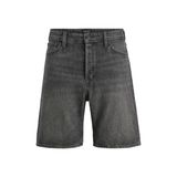 JACK & JONES Jjıtony Rahat Kesim Jean Şort, M, 12269533, Black Denim, Erkek