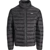 Jack & Jones Jjlouıs Lıght Puffer Collar Siyah Erkek Mont 12288918 - 5-Siyah
