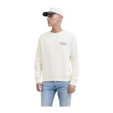 Jack & Jones Jjmakoto Sweatshirt, 2XL, 12278601, Antique White, erkek