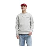JACK & JONES Jjmakoto Sweatshirt, L, 12278601, Light Grey Melange, erkek
