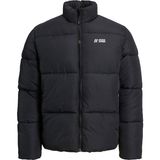 Jack & Jones Jjmax Puffer Erkek Slim Fit Siyah Şişme Mont Uzun Kol Fermuarlı Yaka - Black - XL