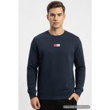 Jack & Jones Jjpan Erkek Sweatshirt - 2XL - Lacivert