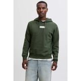 Jack & Jones JJPAN SWEAT HOOD Haki Erkek Sweatshirt