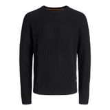 Jack & Jones Jjpannel Pamuk Karışım Regular Fit Bisiklet Yaka Kazak Erkek KAZAK 12278916