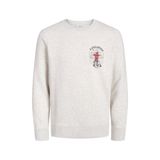Jack & Jones JJSKULL ROCK Sweatshirt, Crew Neck, Erkek
