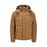 Jack & Jones Jjweb Puffer Erkek Kahverengi Mont - 12212230