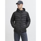 Jack & Jones Jjwest Light Puffer Hood Erkek Mont – Hafif Şişme Kapüşonlu Suya Dayanıklı Kışlık Ceket - XL - Siyah