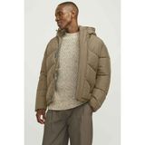 Jack & Jones Jjworld Puffer Jacket Bej Erkek Mont - 2XL