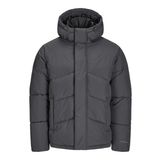JACK & JONES JJWORLD PUFFER JACKET Erkek Mont Ceket, Koyu Gri, XXL