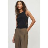 Jack & Jones Jjxx JXDAHLIA TOP KNIT Siyah Kadın Atlet