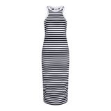 JACK & JONES JJXX JXFOREST STR SL STRIPE RIB DRESS JRS SN Elbise Kadın