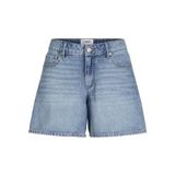 JACK & JONES JJXX JXLAURA SHORT MW DENIM SHORTS DNM SN Kadın Şort, Light Blue Denim, M