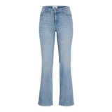 JACK & JONES JJXX JXNICE SL-STRAIGHT MW C8152 DNM NOOS Kadın Jean Pantolon, Light Blue Denim, 31/30