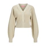 JACK & JONES JJXX Kadın Örgü Ceket JXSTINA Örgü Ceket, Fog, S