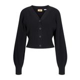 JACK & JONES JJXX Kadın Örgü Ceket JXSTINA Örgü Ceket, Siyah, L