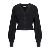 JACK & JONES JJXX Kadın Örgü Ceket JXSTINA Örgü Ceket, Siyah, M