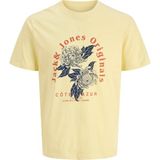 Jack & Jones Jorazur Erkek Tişört - Sarı - Sarı