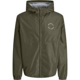 Jack & Jones Jorbıllyburg Light Hood Jacket – Kapüşonlu Hafif Suya Dayanıklı Erkek Mont, Günlük Şık Kullanım - Yeşil