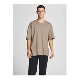 Jack & Jones Jorbrink Kısa Kollu Bisiklet Yaka Erkek T-Shirt Bej M