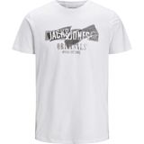 Jack & Jones Jorcomfortbrandıng Tee Ss Crew Neck Blk Erkek T-shirt