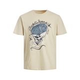 JACK & JONES Jordome Tee Ss Crew Neck Sn erkek tişörtü, Peyote, XL