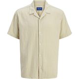 Jack & Jones JOREASTER PATRAS RESORT S Ekru Erkek Gömlek - 2XL - Bej