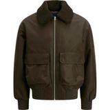 Jack Jones Jorınwood Bomber Jacket Erkek Kahverengi Mont 12282951-15 - 2XL