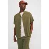 Jack & Jones JORLUKE CRINKLE RESORT Yeşil Erkek Gömlek - XL
