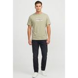 Jack & Jones Jormontauk Erkek Tişört - Yeşil - XL